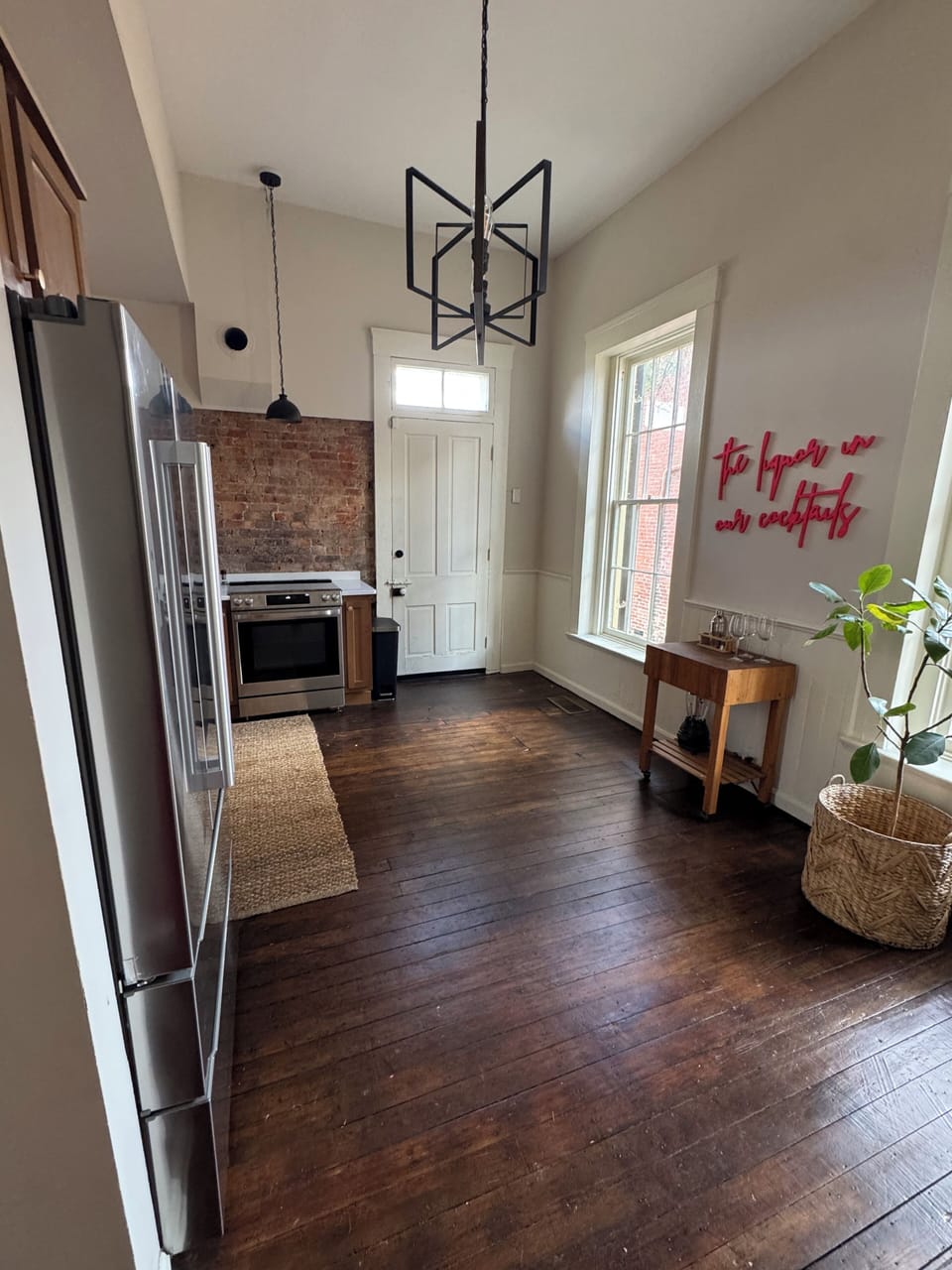 The kitchen