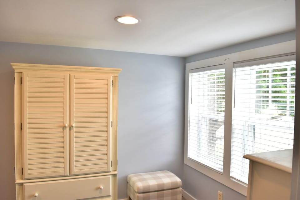 Bedroom 2, with full sized bed and twin trundle