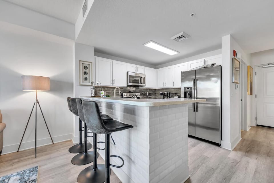 Condo, 1 King Bed with Sofa bed (Calypso 3-309 - Gypsea's View) | Private kitchen | Oven, toaster