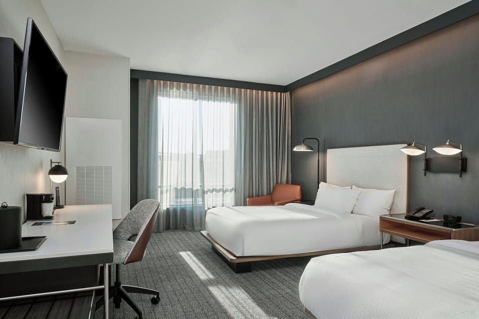 Room, 2 Queen Beds | Egyptian cotton sheets, premium bedding, blackout drapes