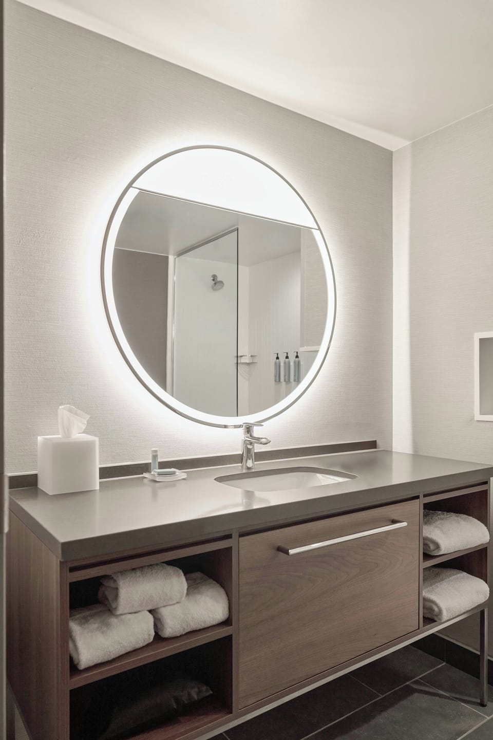 Room, 2 Queen Beds | Bathroom | Rainfall showerhead, free toiletries, hair dryer, towels