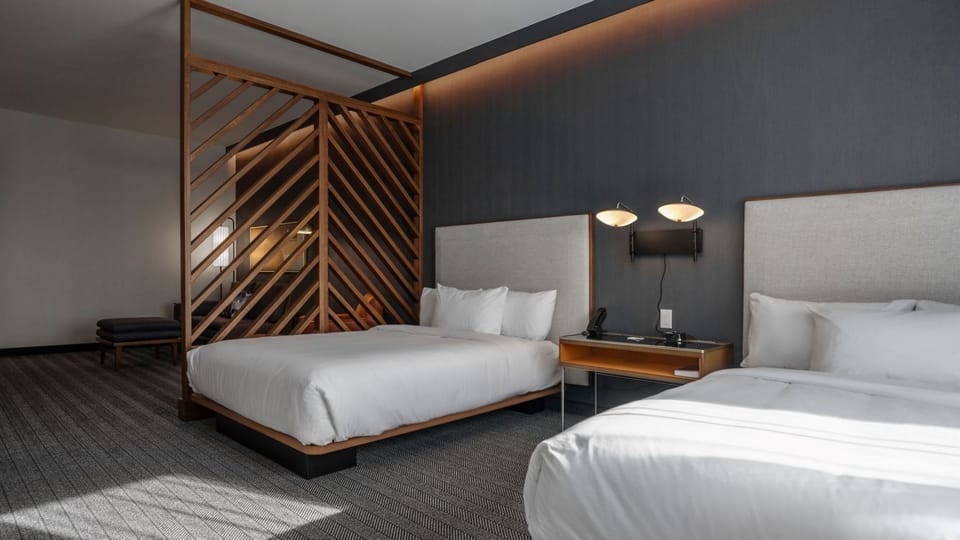 Room, 2 Queen Beds | Egyptian cotton sheets, premium bedding, blackout drapes