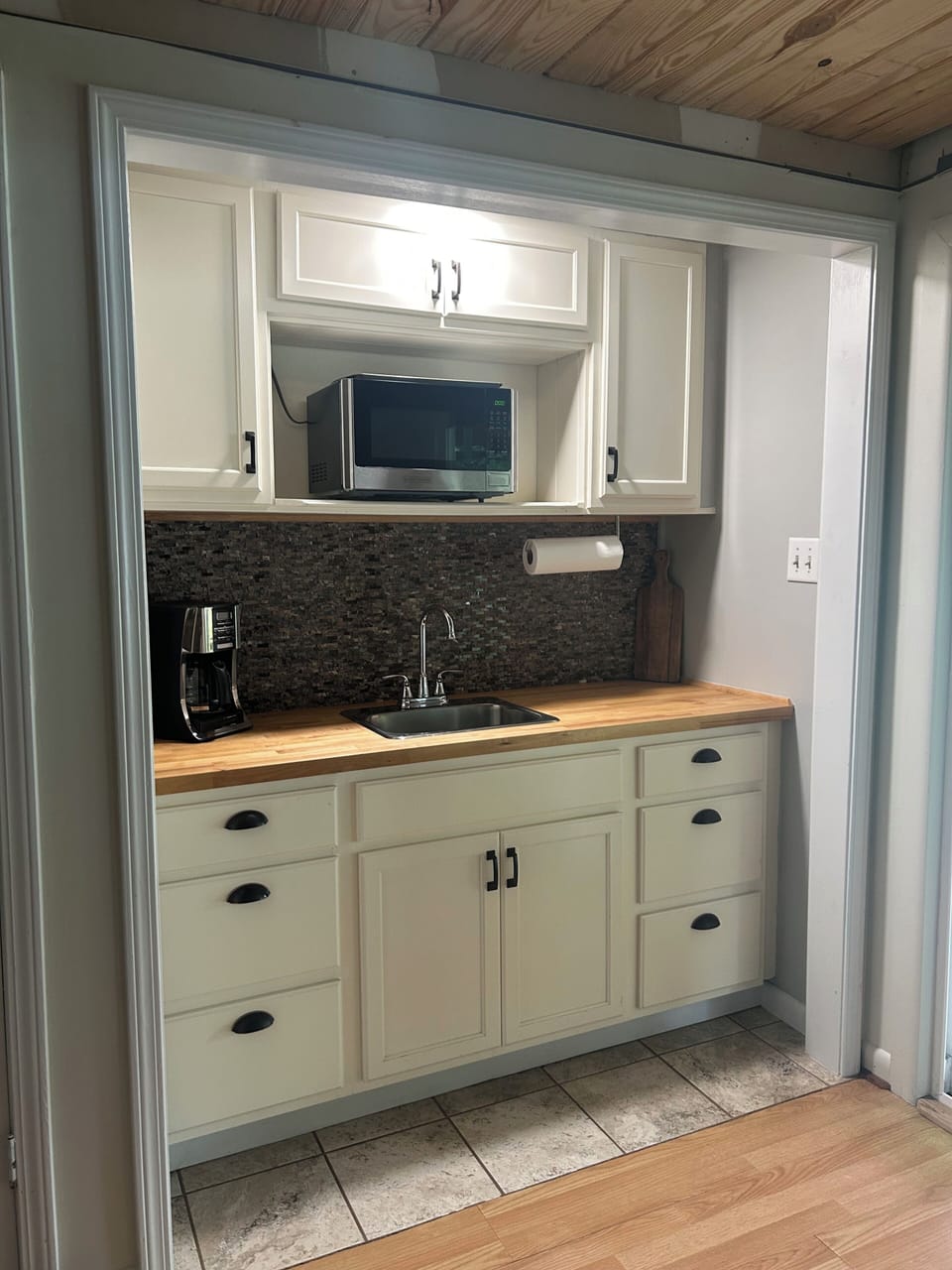 Downstairs kitchenette