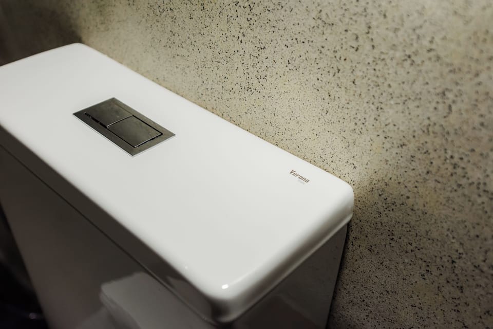 Standard Double Room, Garden View | Bathroom | Shower, hair dryer, slippers, bidet