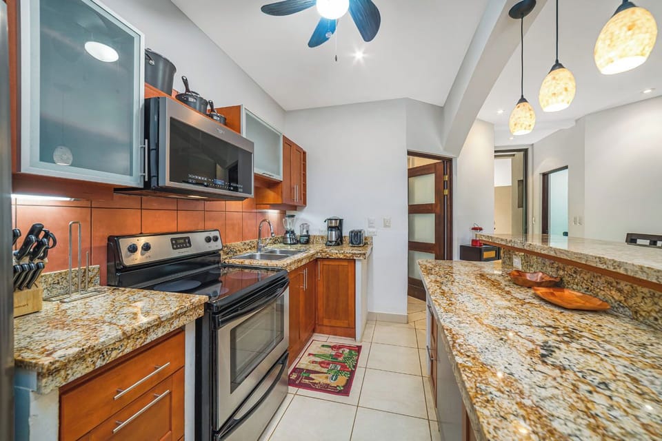 Kitchen area.