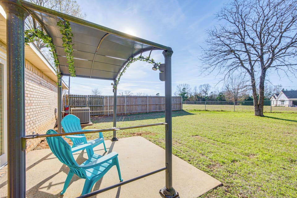 Patio | Fenced-In Backyard