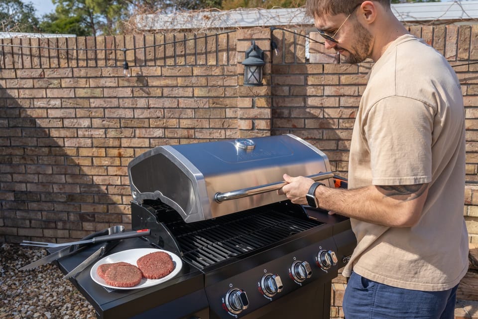 BBQ Grill & Utensils for Guest's Use!