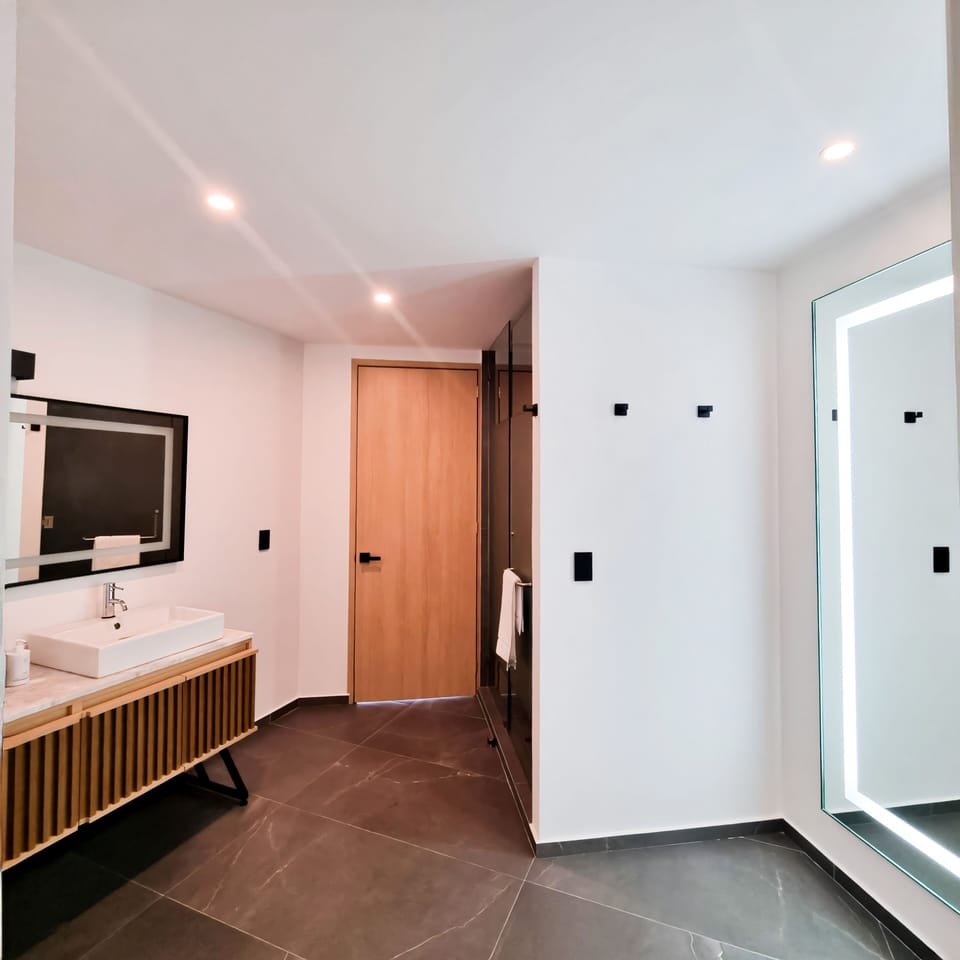 Premium Room, City View | Bathroom | Hair dryer