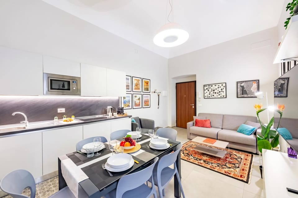 Living and dining room