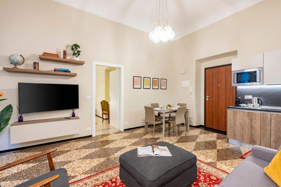 Living and dining room
