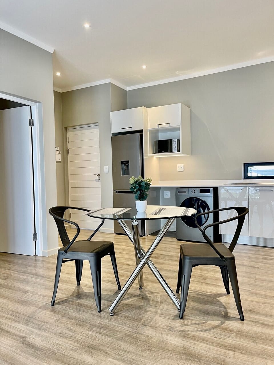 Basic Apartment, Patio | Private kitchen | Electric kettle