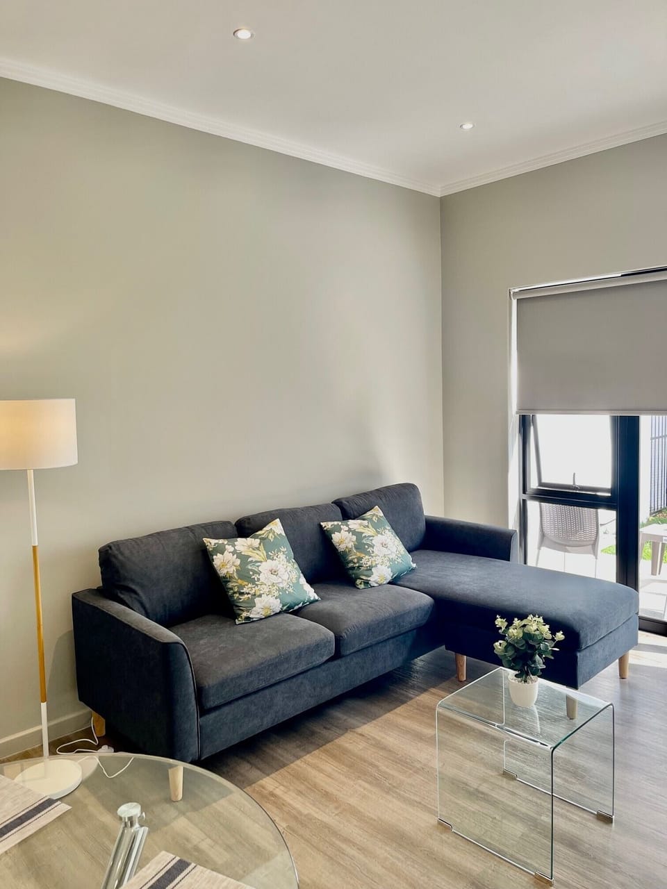 Basic Apartment, Patio | Living area | TV