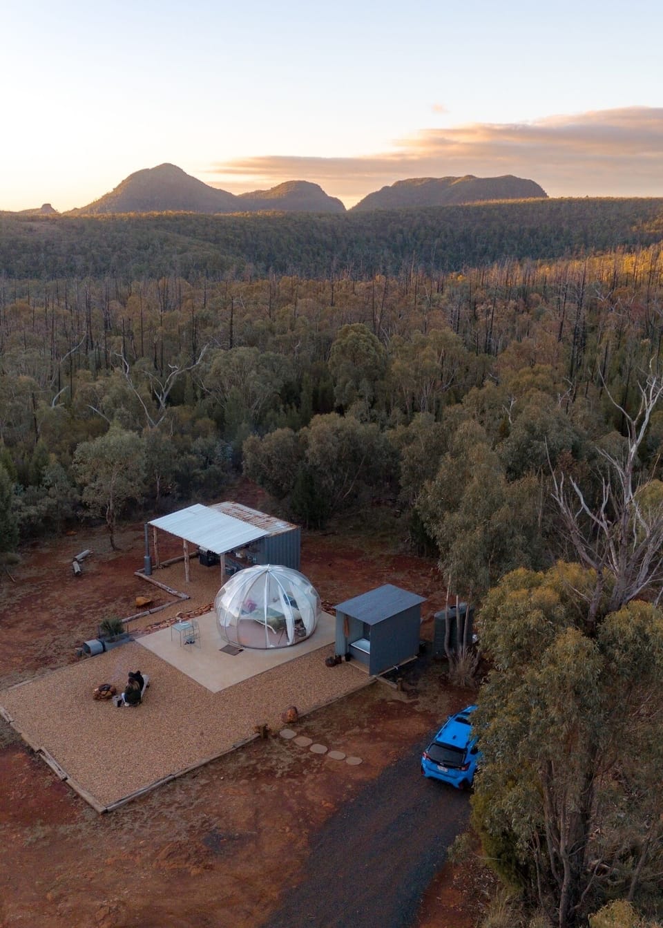 Everything you need for glamping under the stars