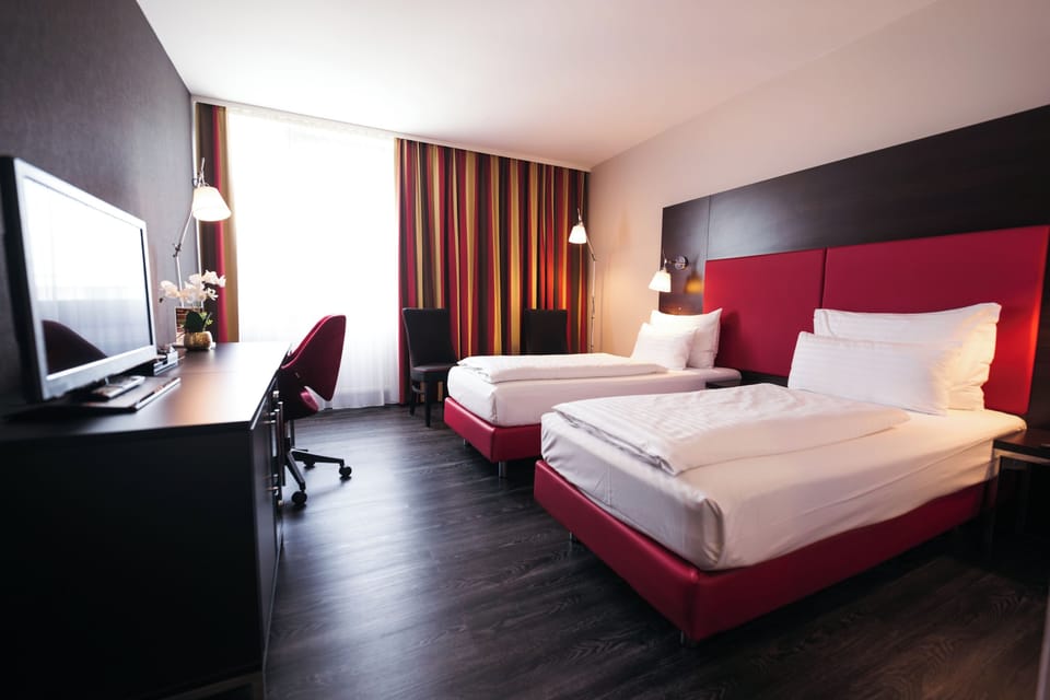 Premium bedding, minibar, in-room safe, desk