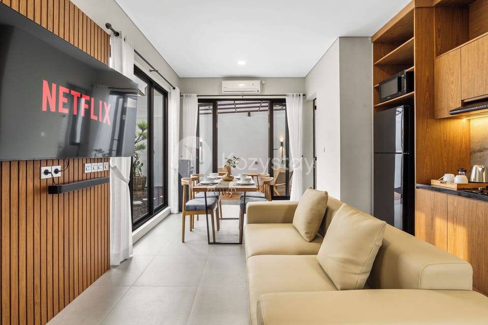 Villa, 2 Bedrooms, Resort View | Living area | Flat-screen TV