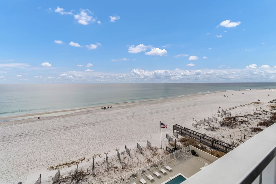 Gulf Tower 5A Balcony views