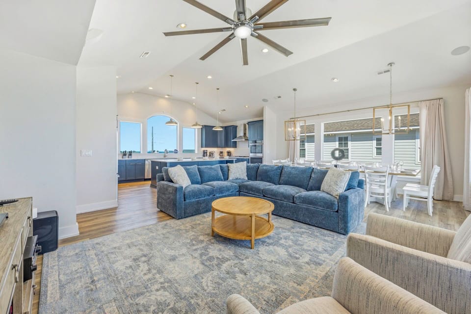 Surf or Sound Realty - 1217 - Aqua Sol - Great Room -4