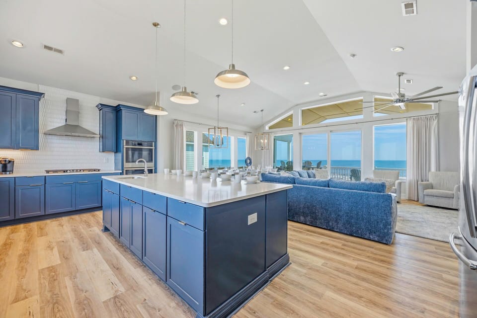 Surf or Sound Realty - 1217 - Aqua Sol - Kitchen -2