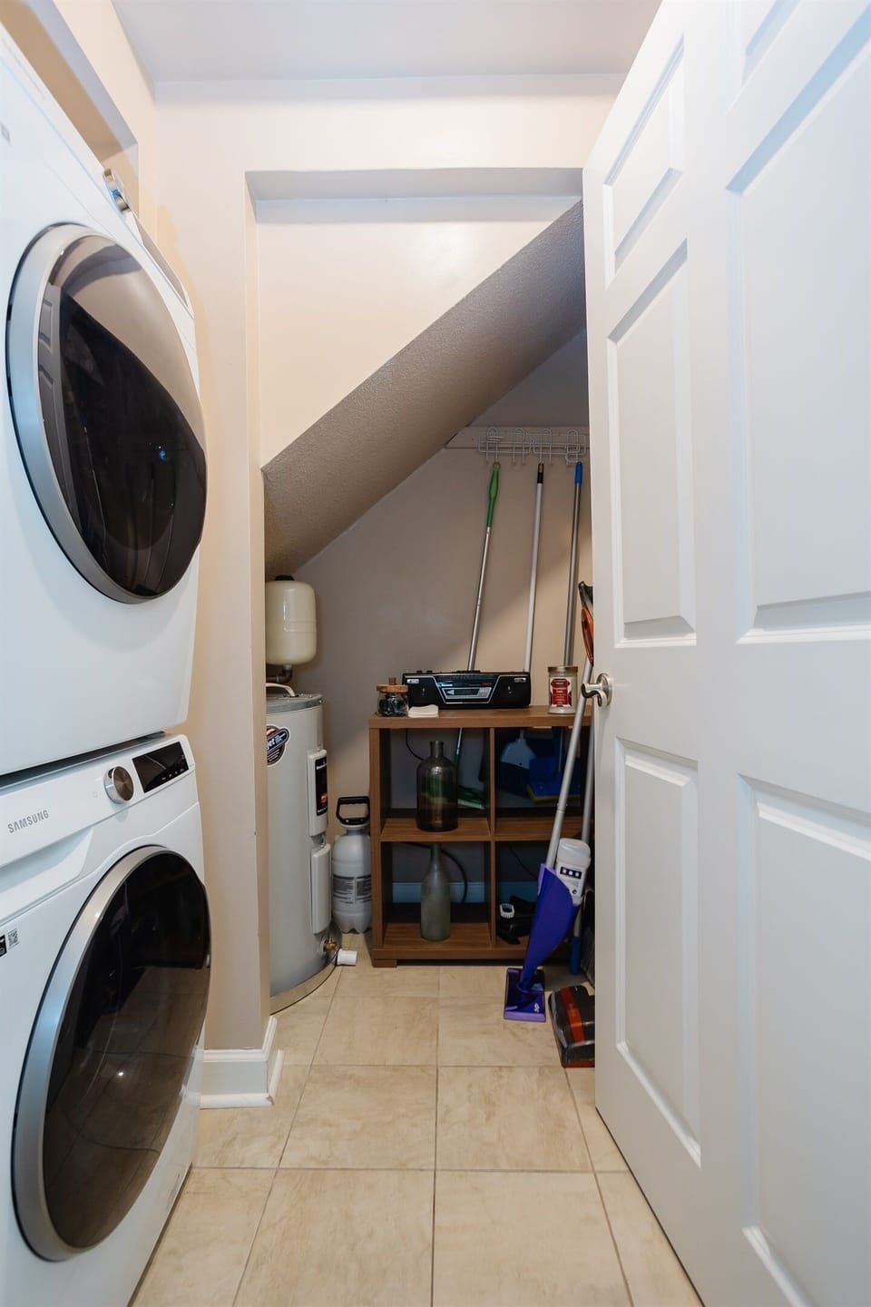 Washer and dryer to accommodate longer stays