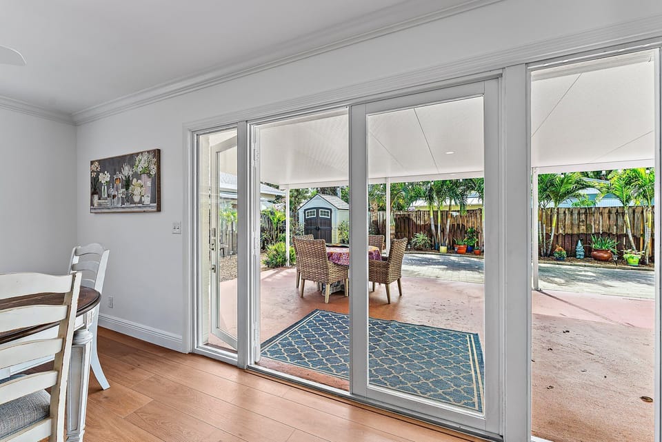 Dining room and outdoor Dining
