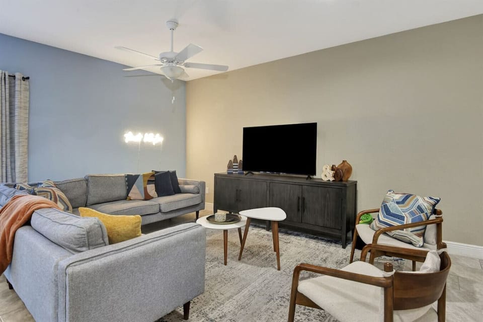 Living Room With Smart TV