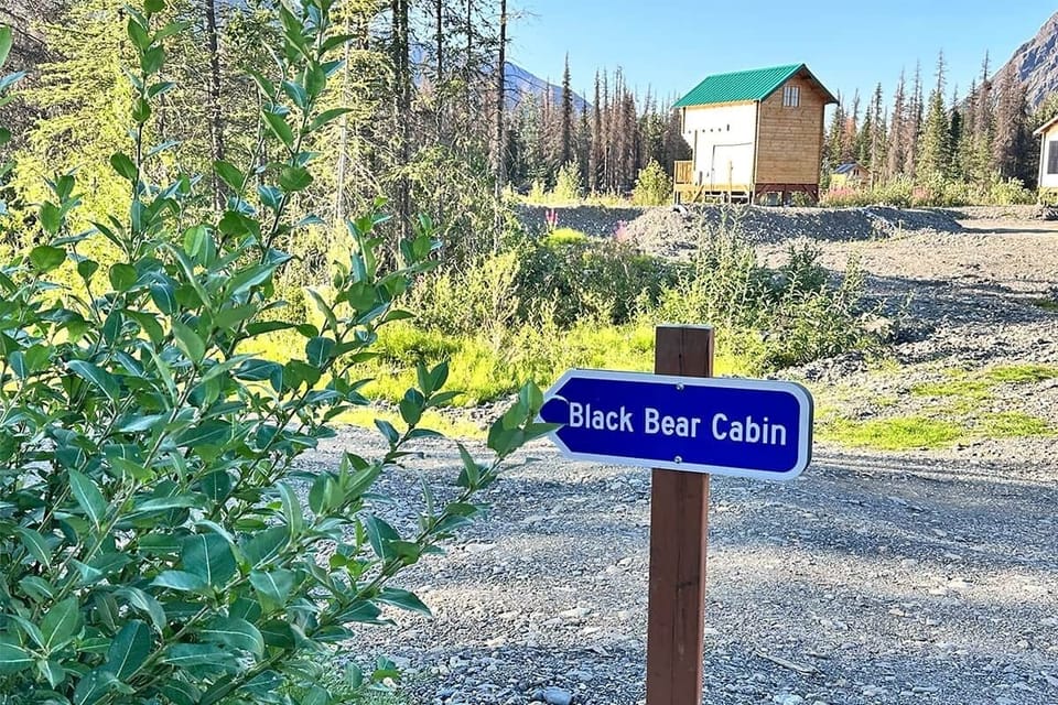 B B Cabin Sign Summer