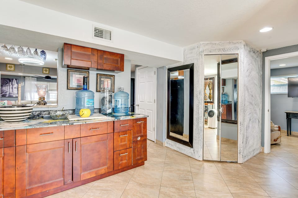 Storage Area | Extra Cabinets & Counter Space