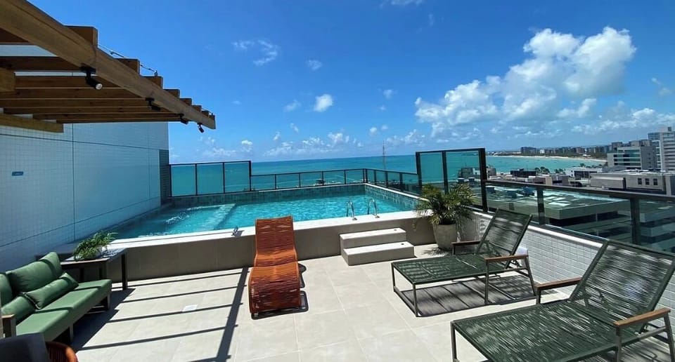 Rooftop pool