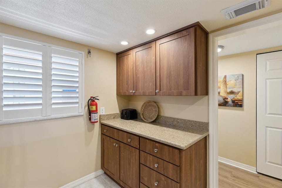 More space and cabinetry.