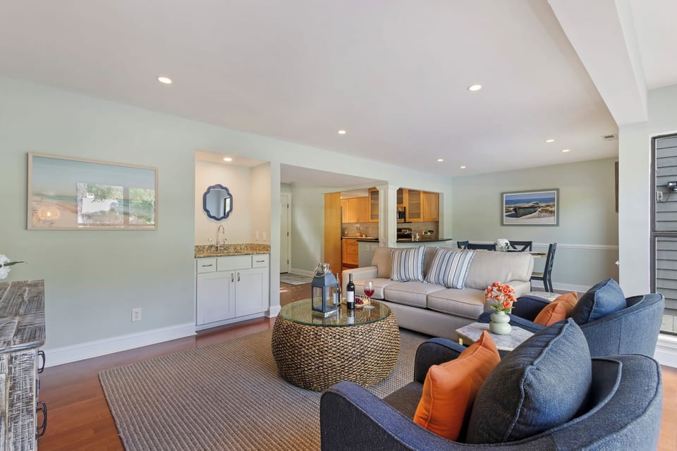 Comfortable seating with a modern, inviting design.