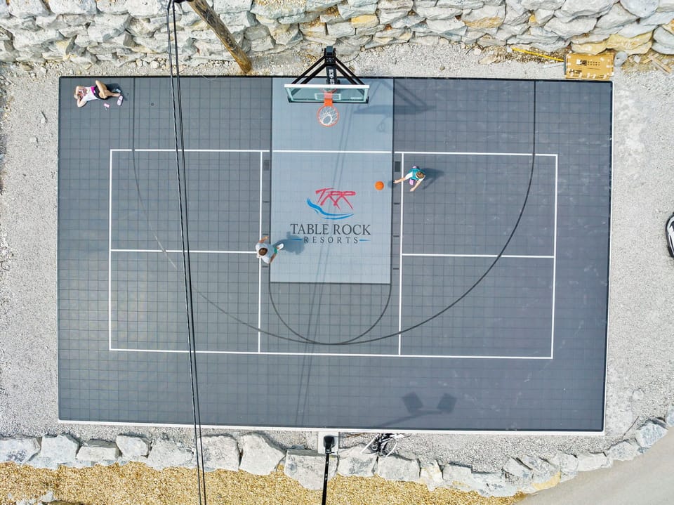 Challenge your friends & family or some fellow resort guests to a game of pick up basketball.