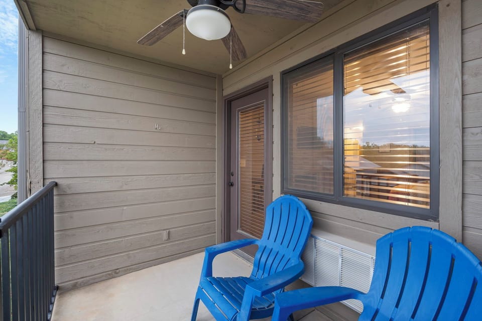 Private, Covered Balcony