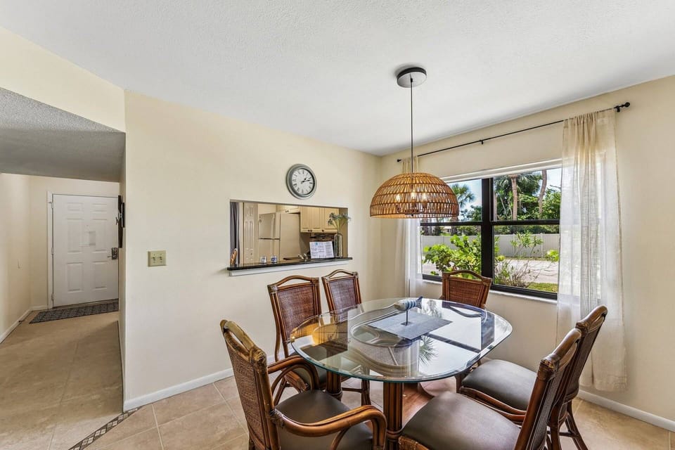 Plenty of space for enjoying meals together