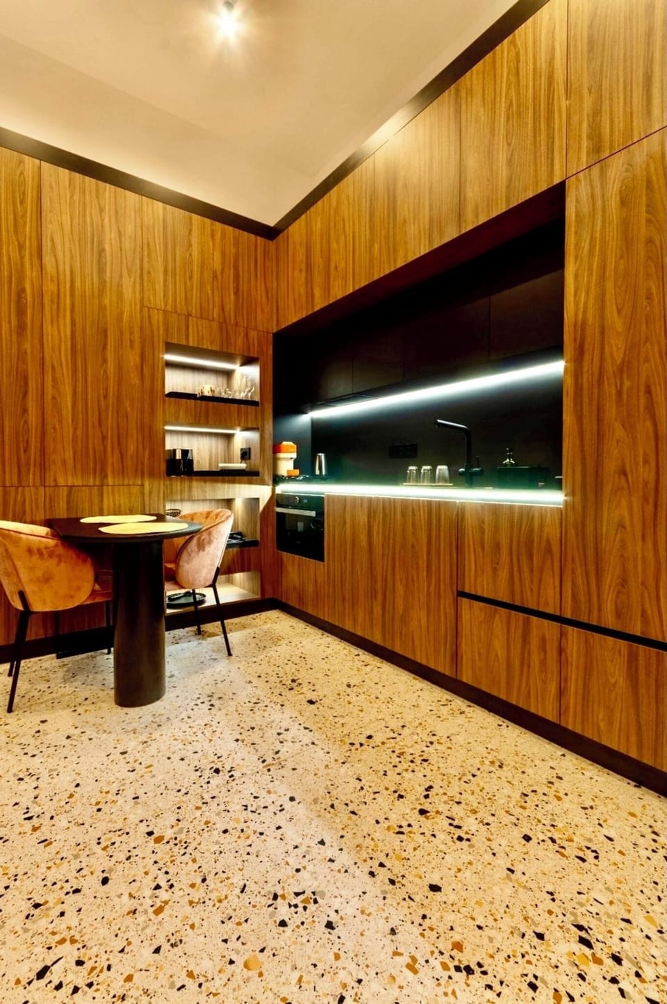 Deluxe Studio, 1 Bedroom, Patio, Garden View | Private kitchen | Dishwasher, espresso maker, coffee/tea maker