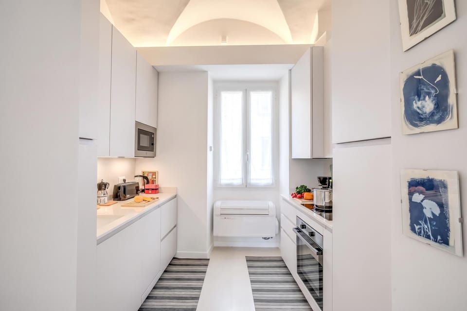 Family Apartment, 1 Bedroom, Microwave (La Dolce Pigna - Old Town) | Private kitchen | Dishwasher