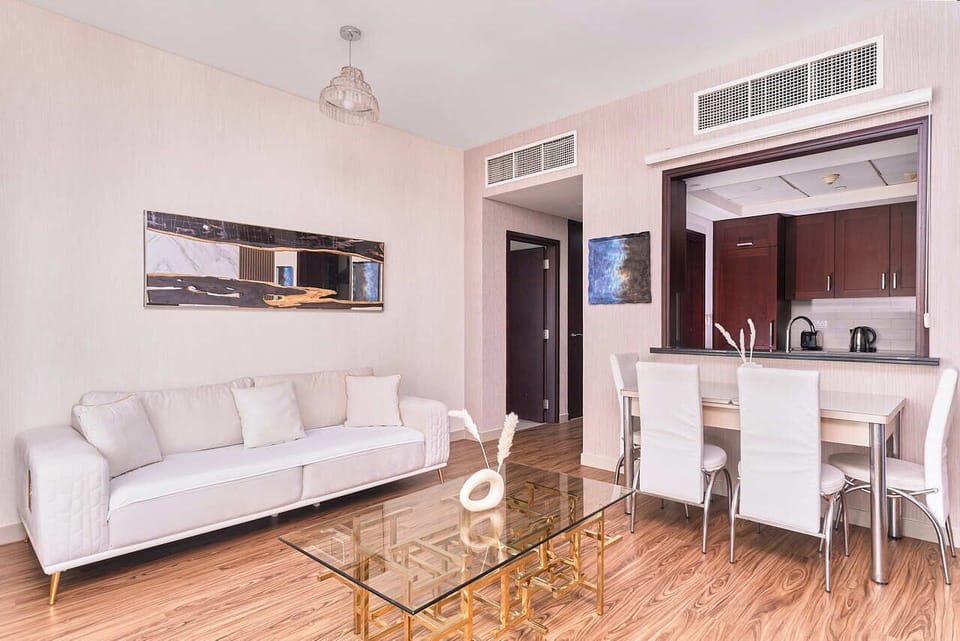 Apartment, Balcony | Living area | Flat-screen TV