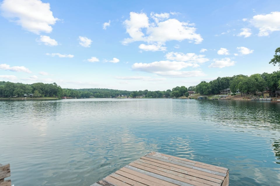 Park your pontoon boat in deep water