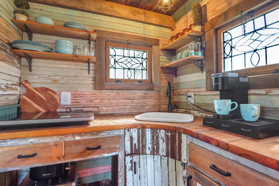 Closer view of the Kitchenette