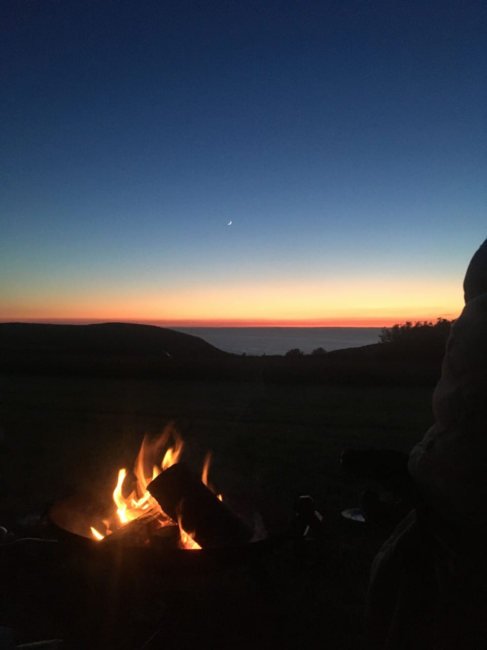 Sunset watching on Exmoor