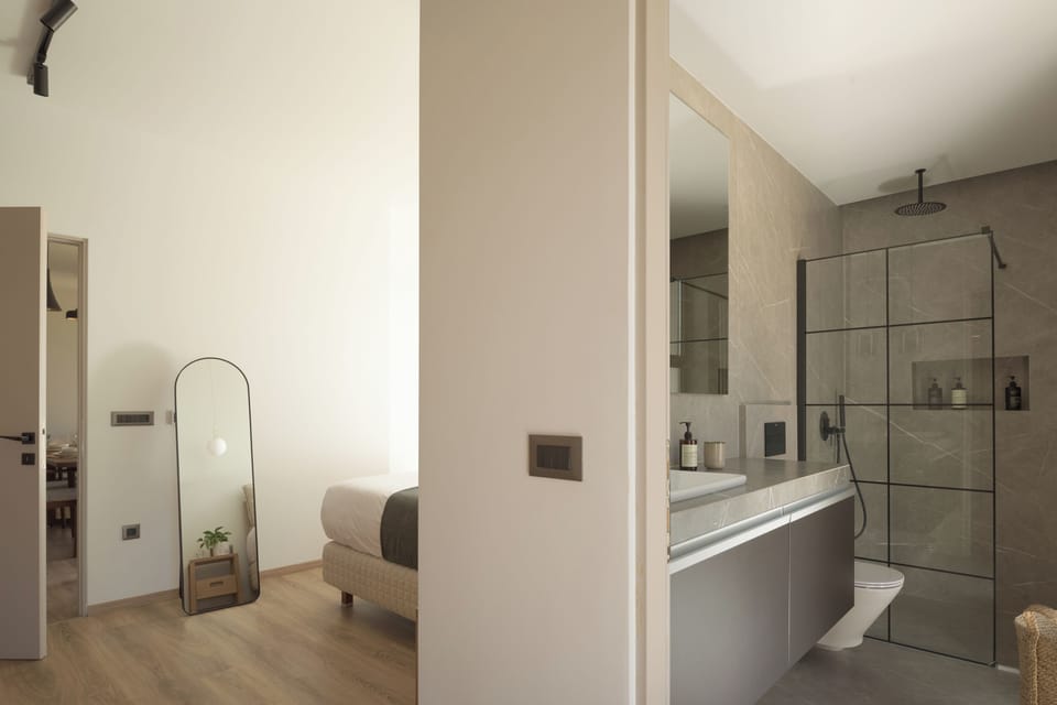 Bathroom and Master Bedroom