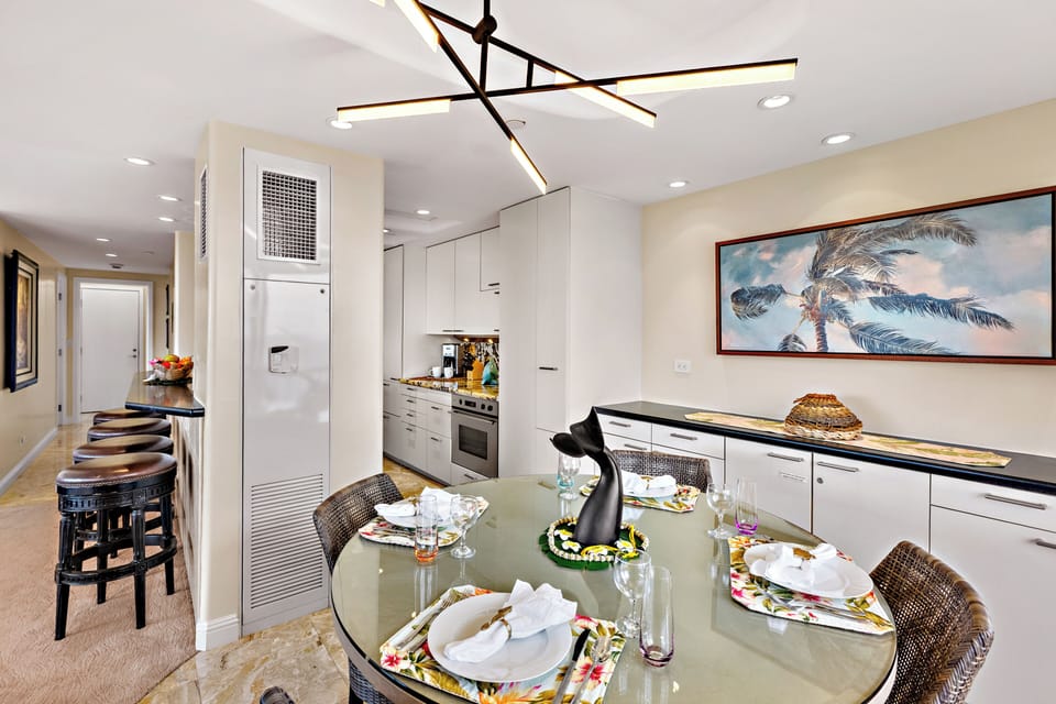 Gather, dine, and savor the moment. A welcoming dining area perfect for shared meals, morning coffee, and memories made in paradise