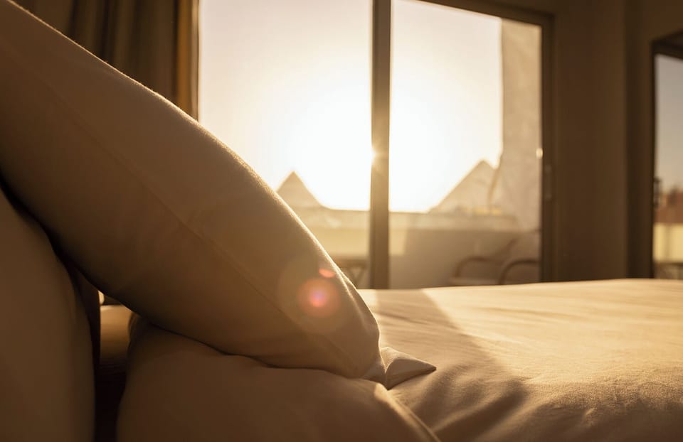 Panoramic Double or Twin Room | Laptop workspace, blackout drapes, soundproofing, free WiFi