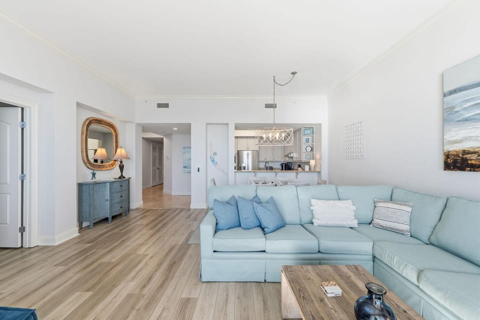 Condo, Multiple Beds (Indigo East 2005 - Junior Penthouse) | Living area | TV