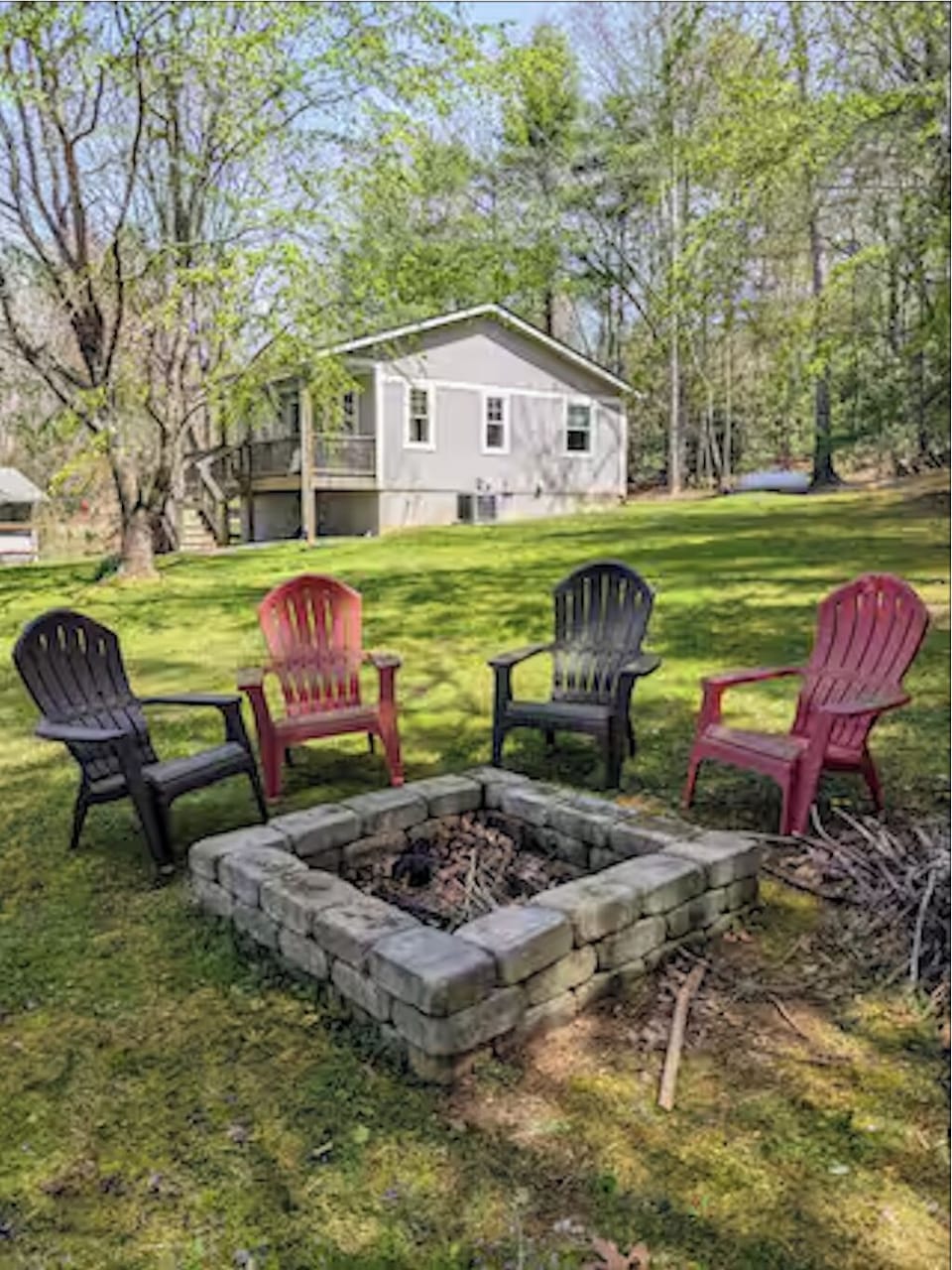 Enjoy evenings around the fire. We provide complimentary firewood. 