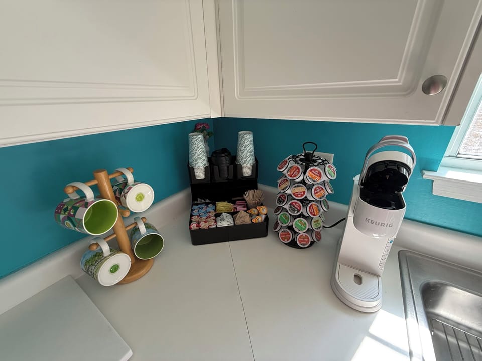Coffee bar provided