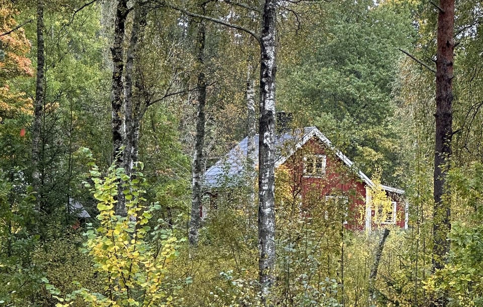 outside