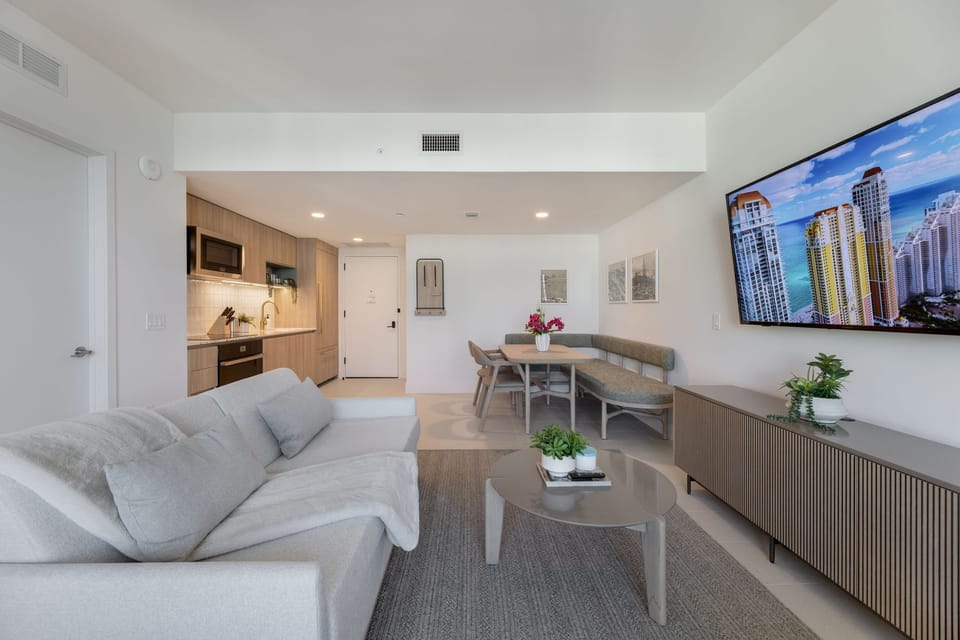 Cozy and comfortable living area.