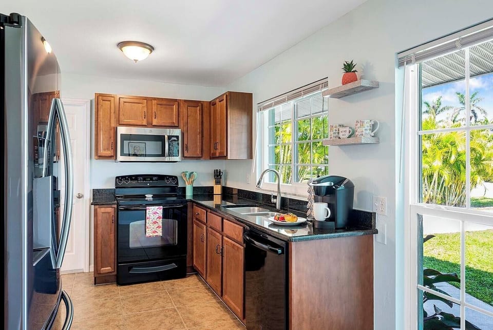 Kitchen with Views of the Lanai