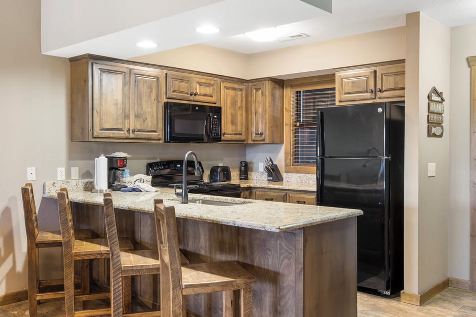 One Bedroom Unit Kitchen