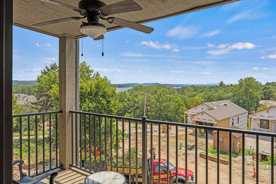 Private, Covered Balcony